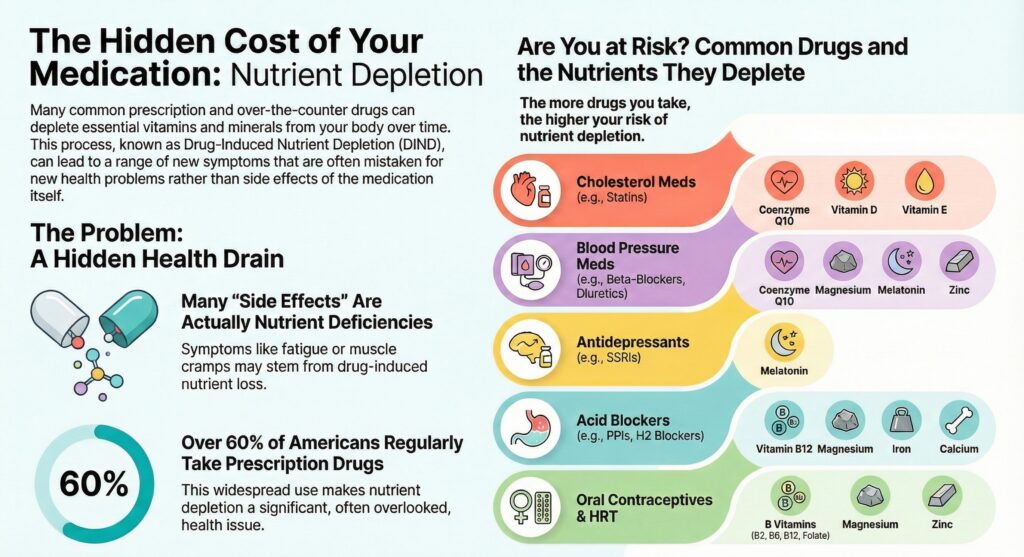 Thehiddencostof your medication - nutrient depletion | Perfect Touch Massage & Chiropractic Concierge Functional Medicine in Bonita Springs Florida